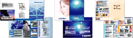 会社案内印刷 パンフレット カタログ サンプル見本