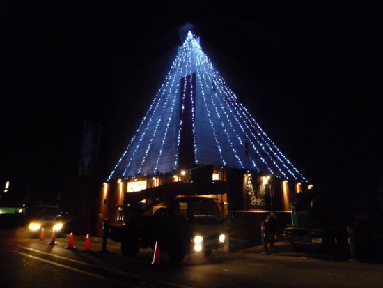 イルミネーション 群馬県渋川市