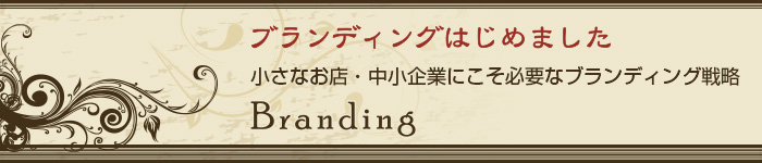 ブランディングはじめました 小さなお店・中小企業にこそ必要なブランディング戦略